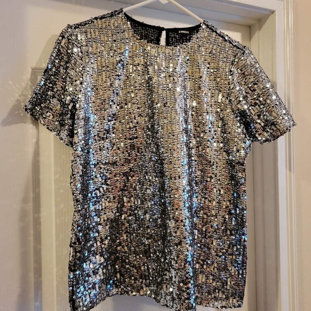 Express Sequin Top